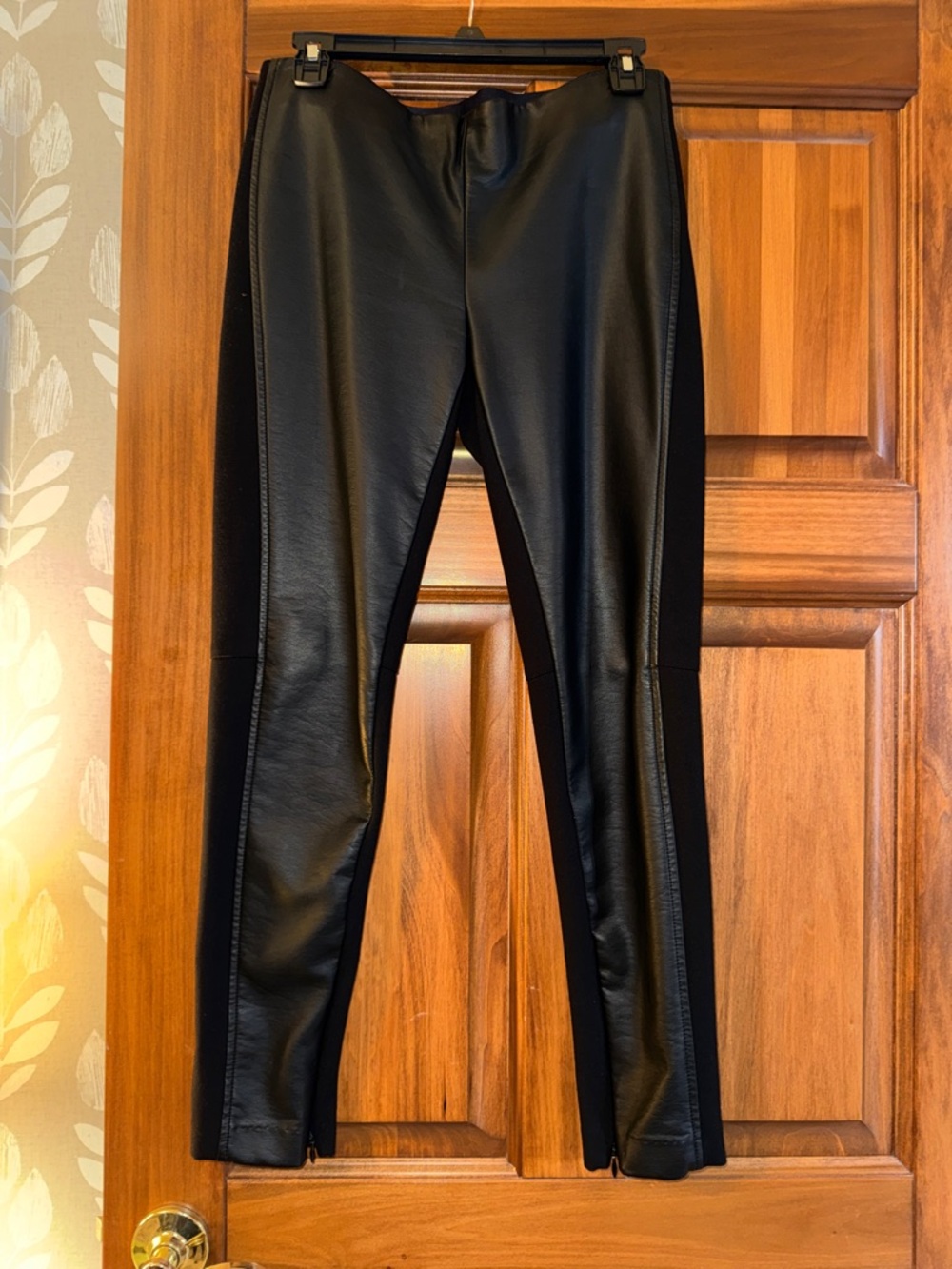 Lauren Ralph Lauren Black Faux Leather Leggings